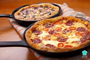 Gietyster Skillet Pizza Resep