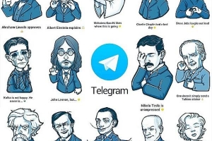 Hoe om Telegram-plakkers te skep