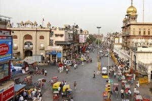 Hoe om Chandni Chowk-omgewing in Delhi te verken