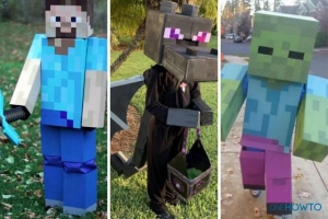 Hoe om 'n Minecraft-kostuum te maak - Steve, Creeper en meer!