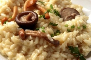 Hoe om 'n Portobello-sampioen-risotto te maak