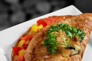 Hoe om 'n groente-omelet te maak - maklike resep