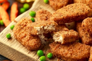 Hoe om Vegan Chicken Nuggets te maak