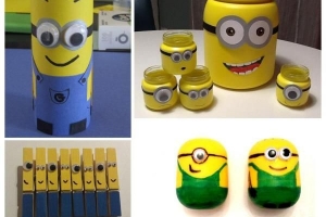 Hoe om jou eie Minion kuns en kunsvlyt te maak