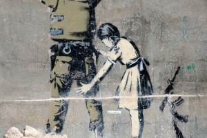 Wie is Banksy en hoekom is hy bekend?